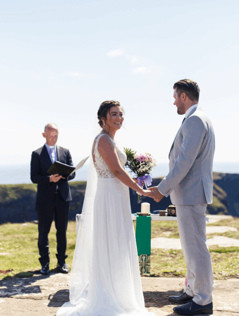john burns celebrant ireland cliff top ceremonies